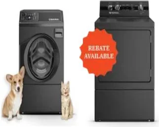 Side by Side Washer & Dryer Set